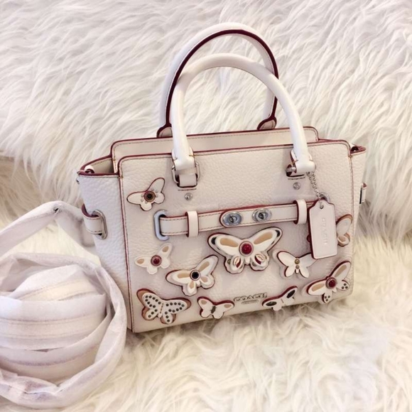 Coach Handbags - NWT Coach 59810 Mini Blake Carryall Chalk Pebble L